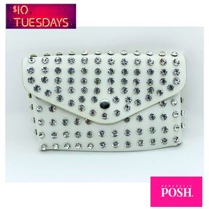 Small white clutch